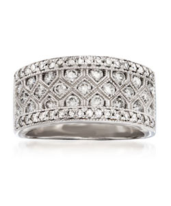 1.01 ct. t.w. Diamond Band in 14kt White Gold