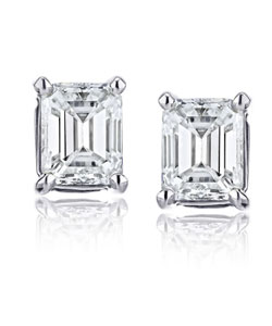 1.90 ct. t.w. Certified Diamond Stud Earrings in Platinum