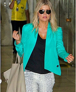 Turquoise jacket