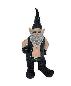 Biker Garden Gnome