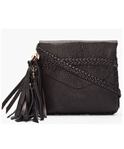 Black Tassled And Braided Little Sorel Bag