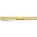 Tie Bars - 14k Gold Brushed Finish Tie Bar 2 "