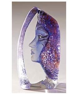 Masq Red Dafne Crystal Statuary
