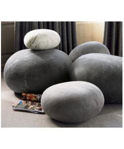 Felted Wool Stones