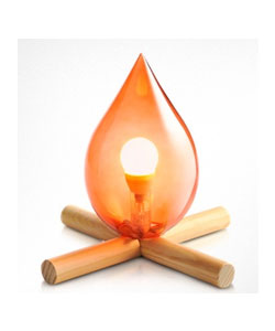 Fire Kit Table Lamp