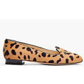 Charlotte Olympia Brown Spotted Calf_hair Kitty Flats
