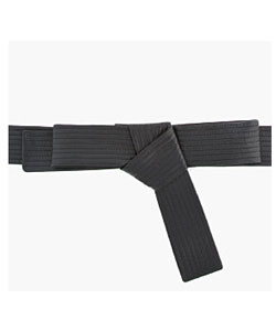 Lanvin Black Leather Heather Bow Belt