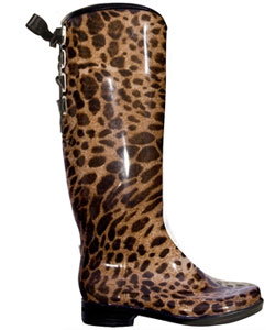 Dav Victoria Leopard Rain Boot