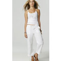 CandC California linen straight leg pant
