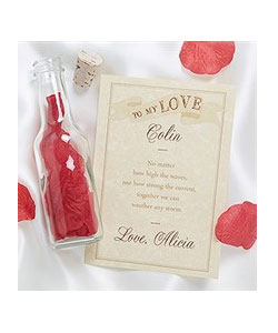 Personalized Love Letter In A Bottle
