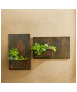 Metal Planter Wall Art
