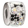 Mosaic - Black and White Swarovski