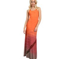 Michelle Jonas Liza Dress in Orange Fade