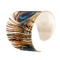 Classic Peacock Cuff Bracelet