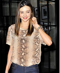 Python Riley Tee in Nude
