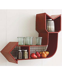 Retro Arrow Shelf