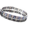 Caberet Natural Sapphire & DiamondAura Bracelet