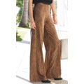 Pure Silk Wide-Leg Trouser
