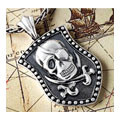 Sterling Silver Skull Pendant