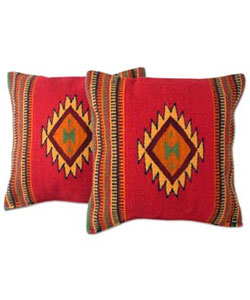 Starburst Wool Cushion Covers