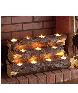 Sierra Tealight Fireplace Log