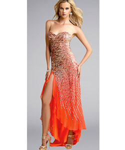 Terani Couture Sequin Evening Gown