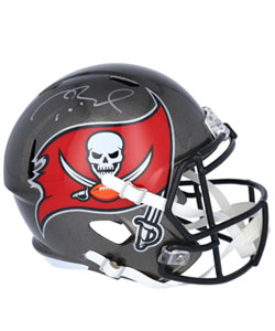 Tom Brady Autographed Football Helmet