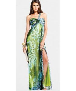 Animal Print Dress by Faviana