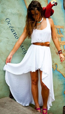 Show Me Your Mumu Mary Mullet Dress in Snow White Silky Satin