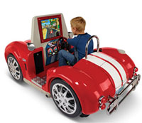 arcade mini roadster simulator