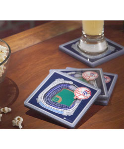 Encased 3D Stadium Coasters