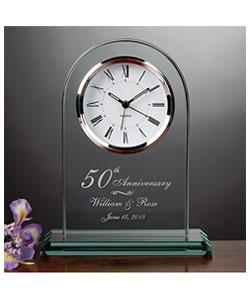 Everlasting Love Anniversary Clock