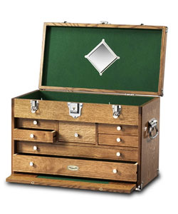 The Genuine Gerstner Oak Tool Chest