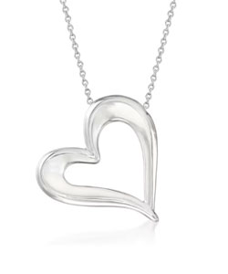 Sterling Silver Heart Necklace