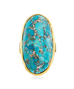 Mosaic Turquoise Ring