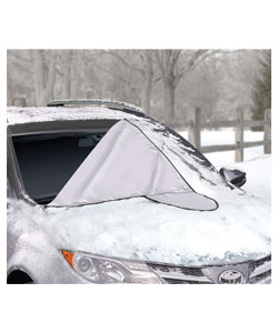 The Quick Removal Windshield Snow Tarp