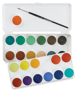 Grumbacher Watercolor Pan Set